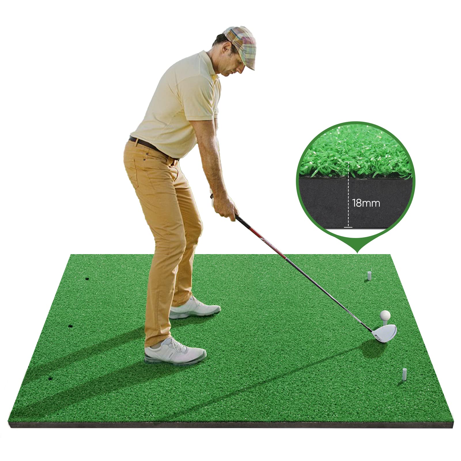 golf hitting mats
